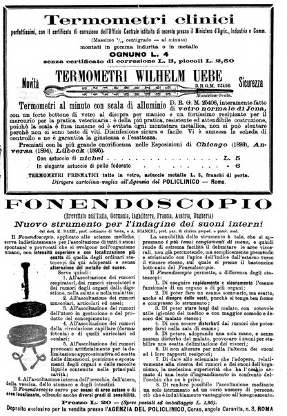 Il policlinico. Sezione medica