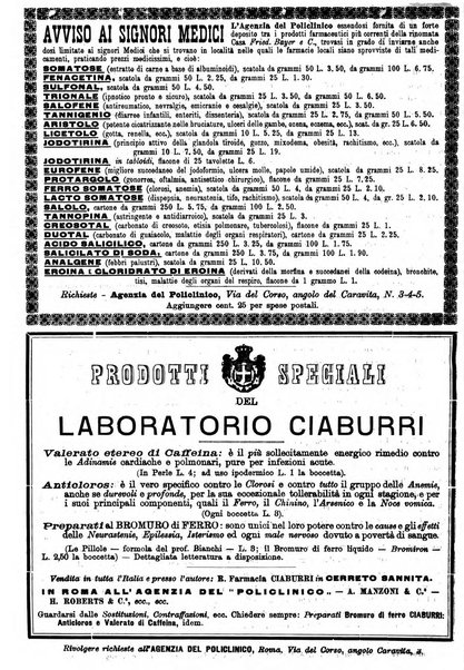 Il policlinico. Sezione medica