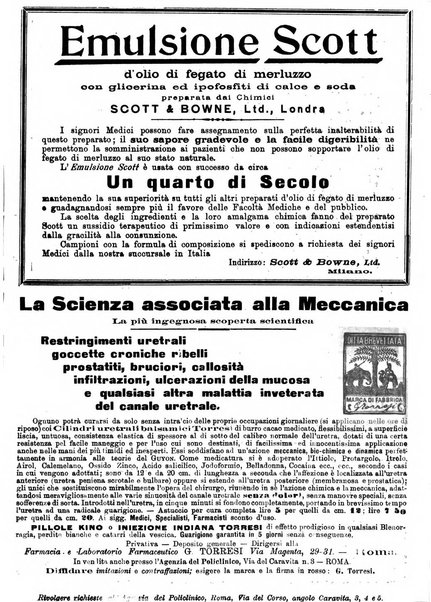 Il policlinico. Sezione medica