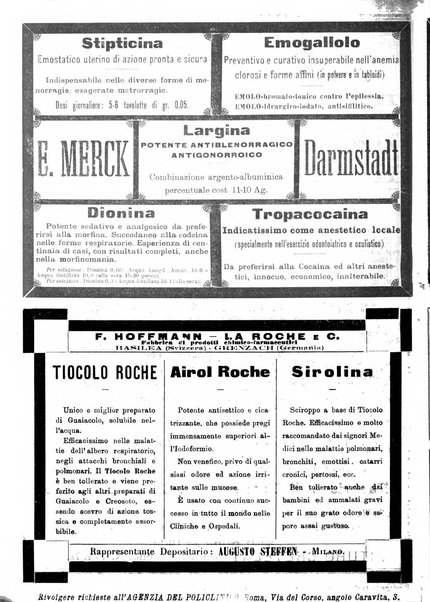 Il policlinico. Sezione medica