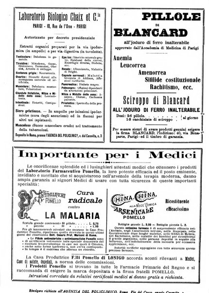 Il policlinico. Sezione medica