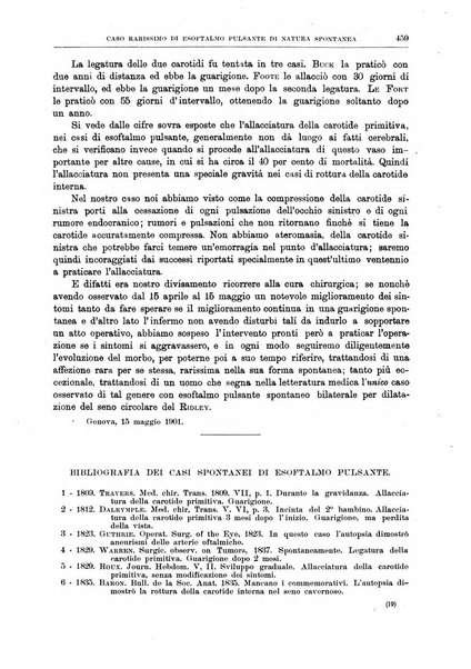 Il policlinico. Sezione medica