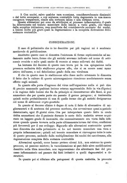 Il policlinico. Sezione medica