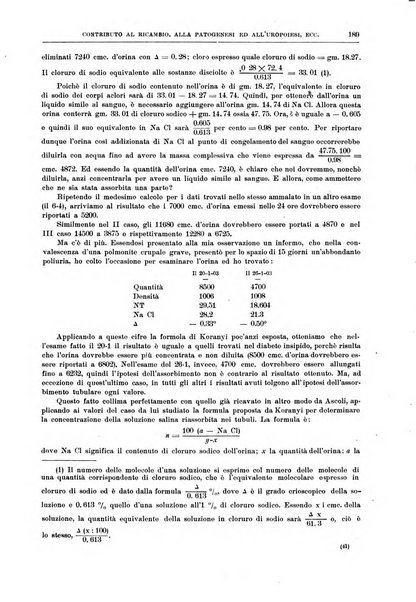 Il policlinico. Sezione medica