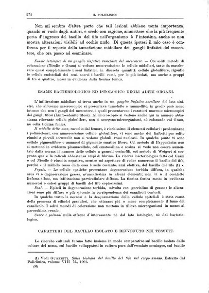 Il policlinico. Sezione medica