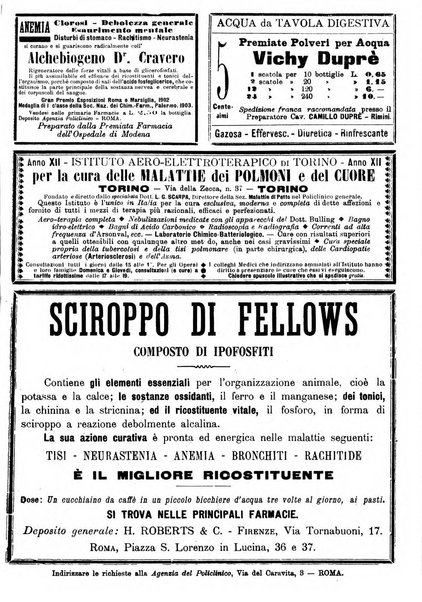 Il policlinico. Sezione medica