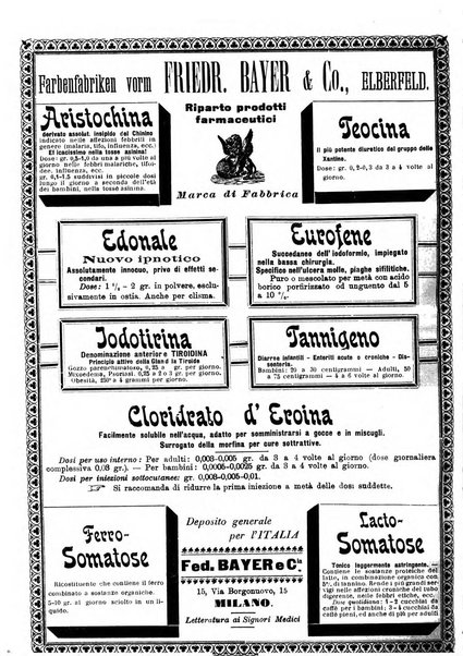 Il policlinico. Sezione medica