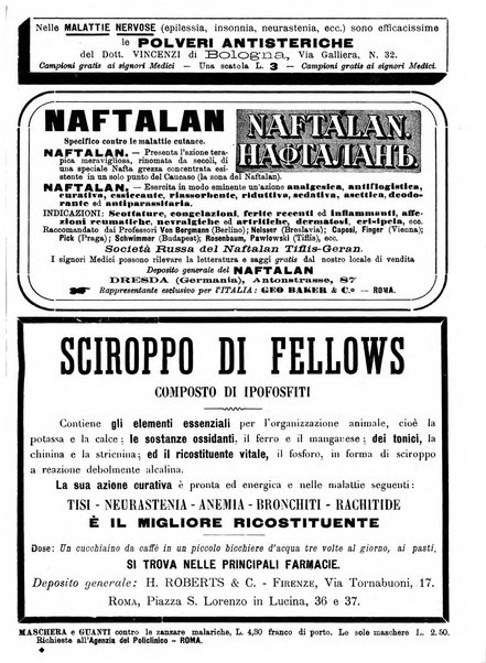 Il policlinico. Sezione medica