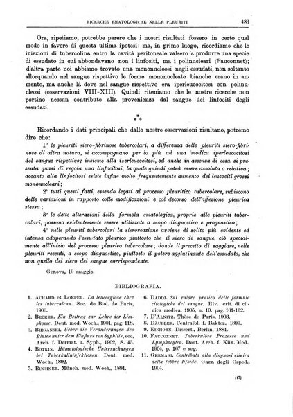 Il policlinico. Sezione medica