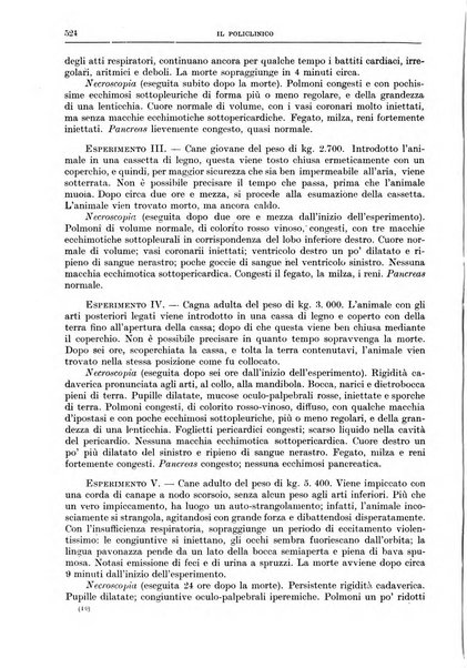 Il policlinico. Sezione medica