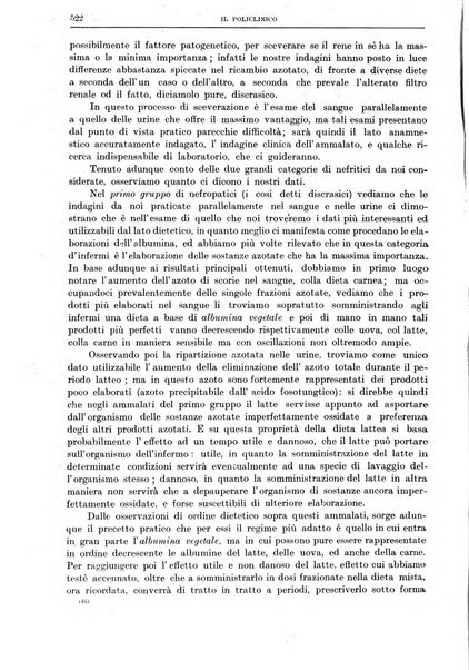 Il policlinico. Sezione medica