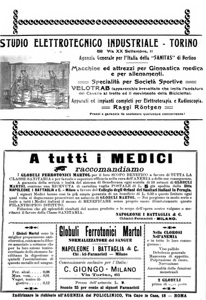 Il policlinico. Sezione medica