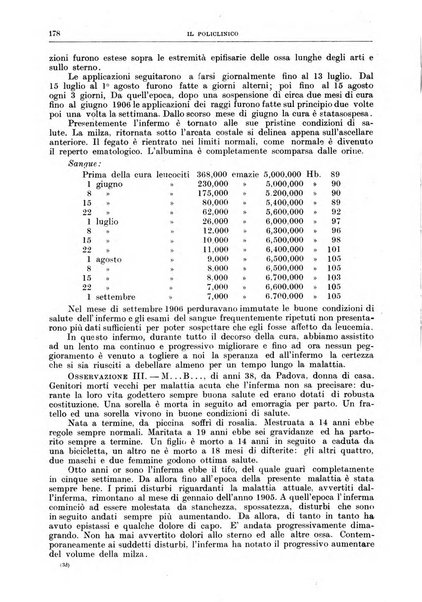 Il policlinico. Sezione medica