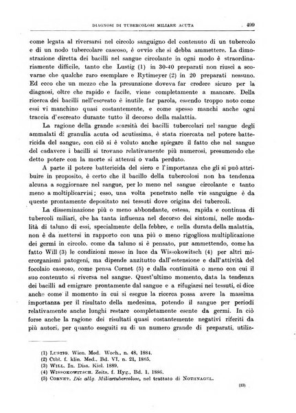 Il policlinico. Sezione medica