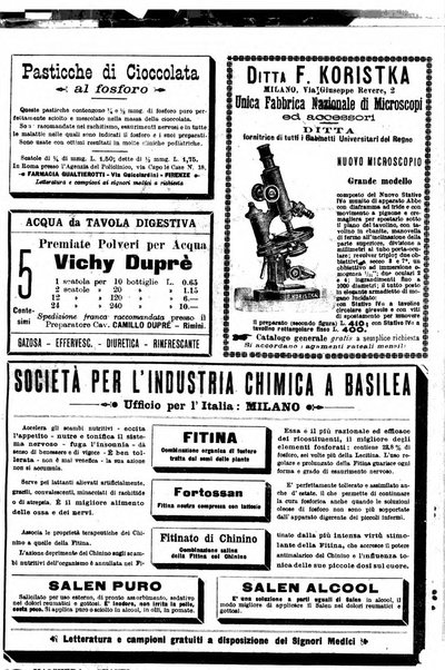 Il policlinico. Sezione medica