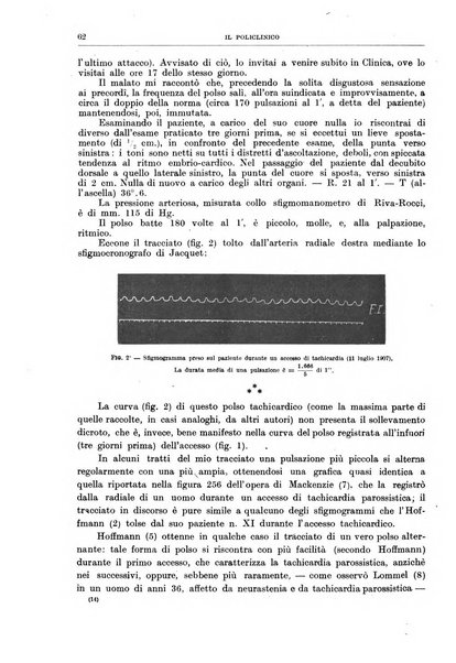 Il policlinico. Sezione medica