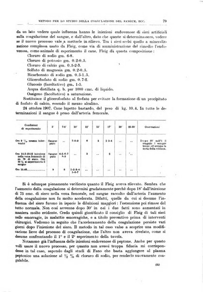 Il policlinico. Sezione medica