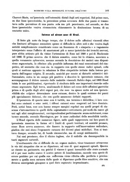 Il policlinico. Sezione medica