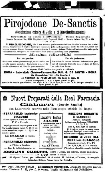 Il policlinico. Sezione medica