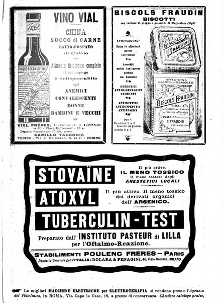 Il policlinico. Sezione medica