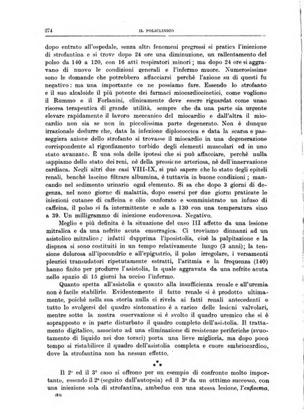 Il policlinico. Sezione medica