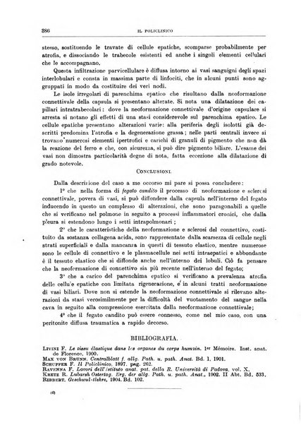 Il policlinico. Sezione medica