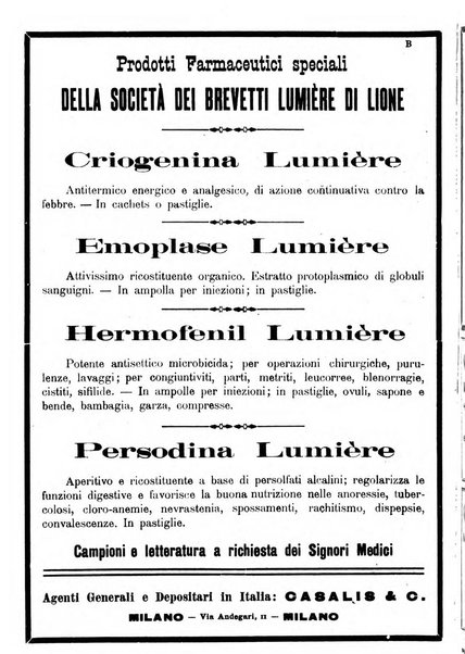 Il policlinico. Sezione medica