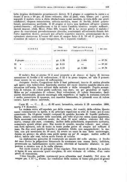 Il policlinico. Sezione medica