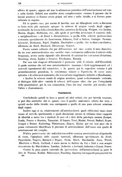 Il policlinico. Sezione medica