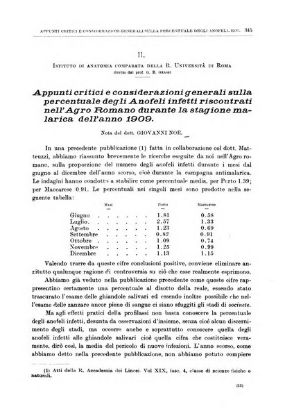 Il policlinico. Sezione medica