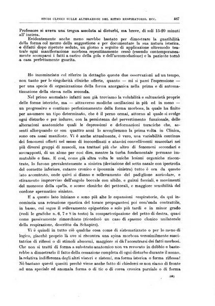 Il policlinico. Sezione medica