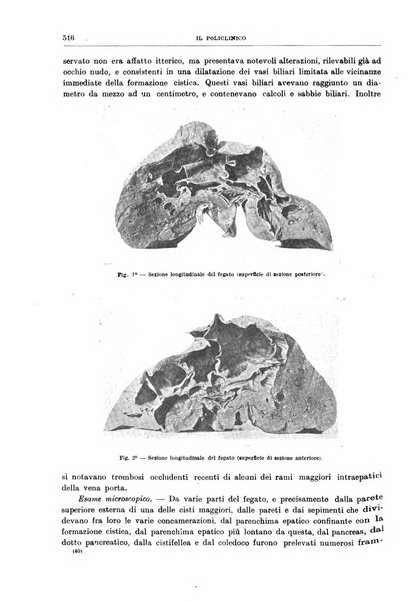 Il policlinico. Sezione medica