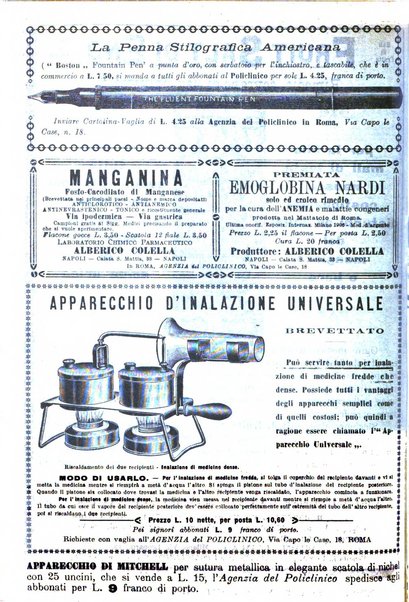 Il policlinico. Sezione medica