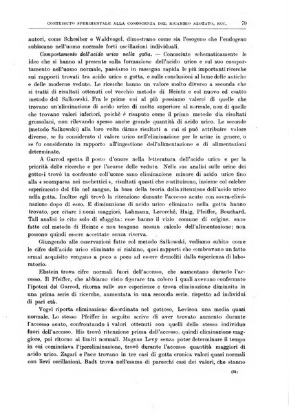 Il policlinico. Sezione medica