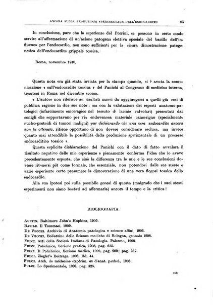 Il policlinico. Sezione medica