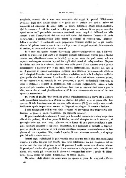 Il policlinico. Sezione medica