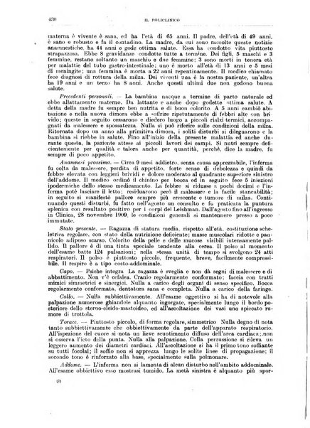 Il policlinico. Sezione medica