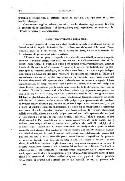 Il policlinico. Sezione medica