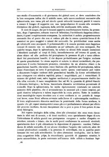 Il policlinico. Sezione medica