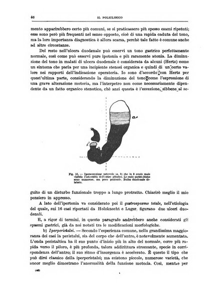 Il policlinico. Sezione medica