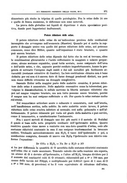 Il policlinico. Sezione medica