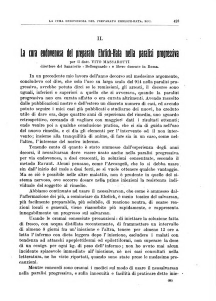 Il policlinico. Sezione medica