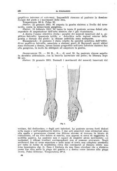 Il policlinico. Sezione medica