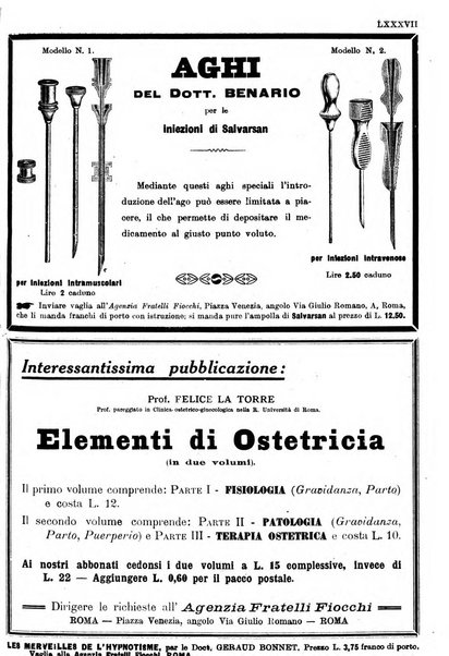 Il policlinico. Sezione medica