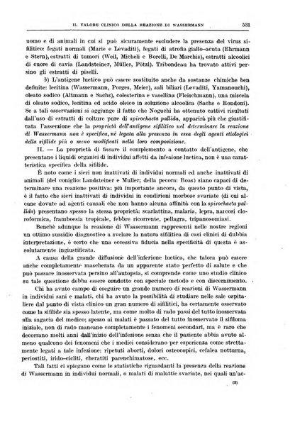 Il policlinico. Sezione medica