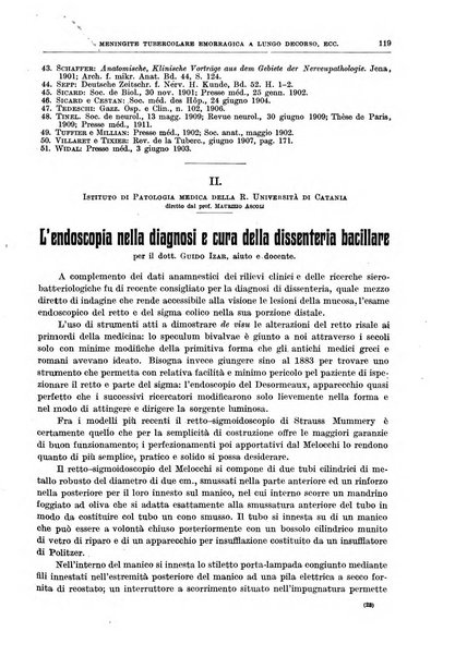 Il policlinico. Sezione medica