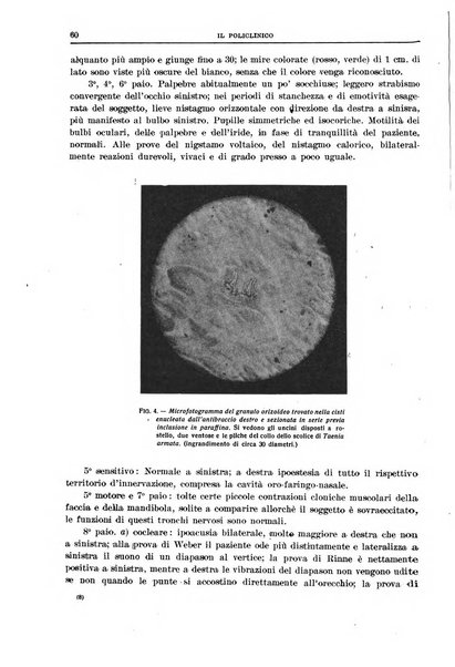 Il policlinico. Sezione medica