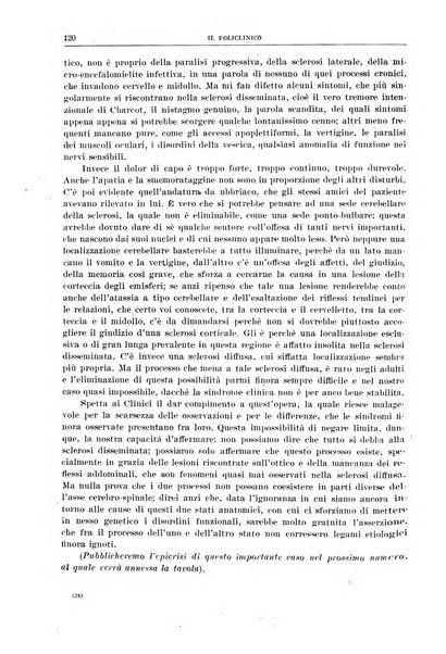 Il policlinico. Sezione medica