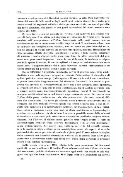 Il policlinico. Sezione medica