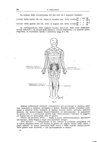 Il policlinico. Sezione medica